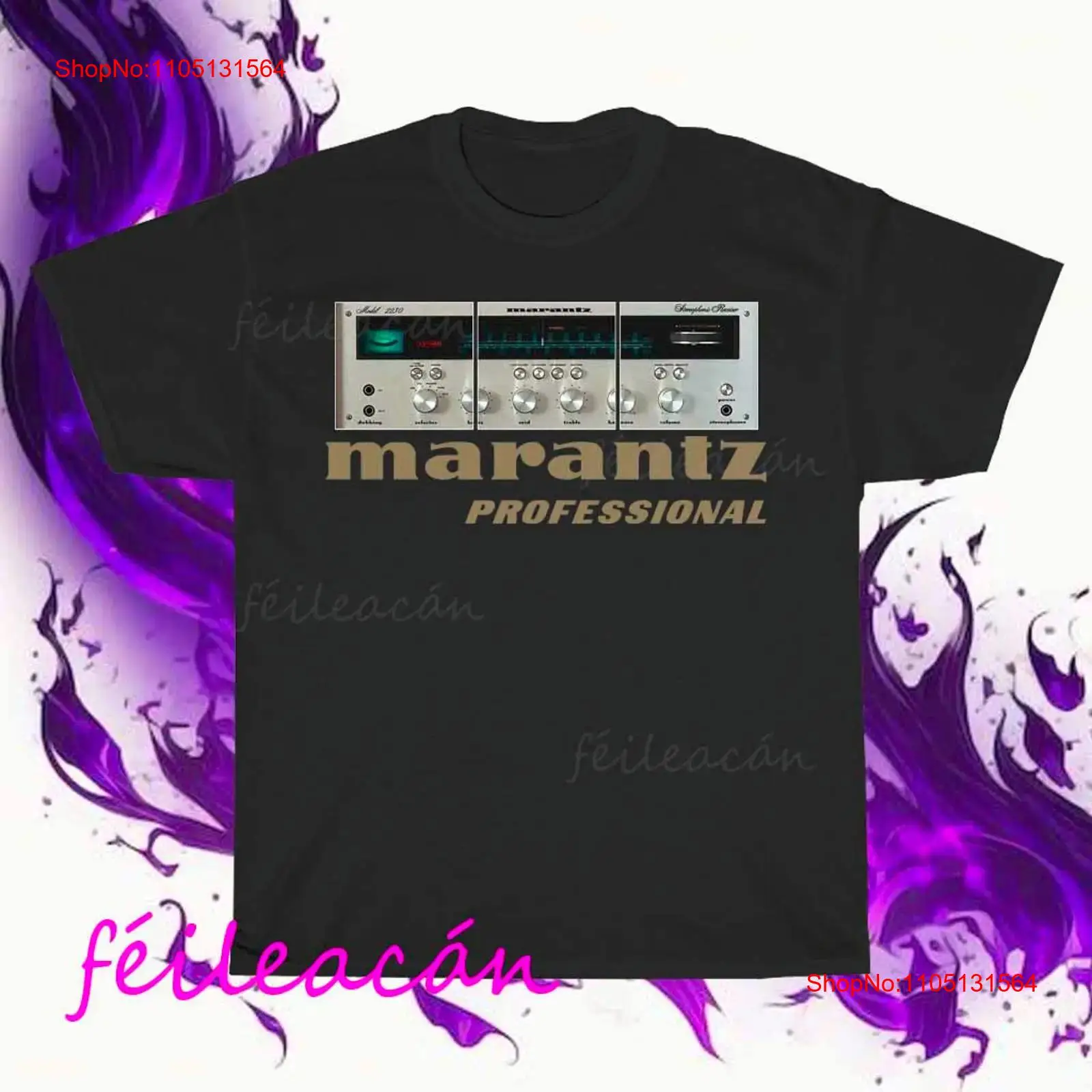 Streetwear Brand For Men - Brand New Marantz Amplifier Logo American