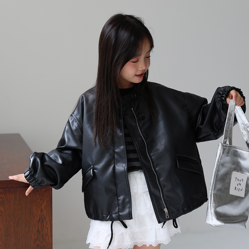 Streetwear Brand Photography - 2-12Y Girls Sweet Black Pink Rock