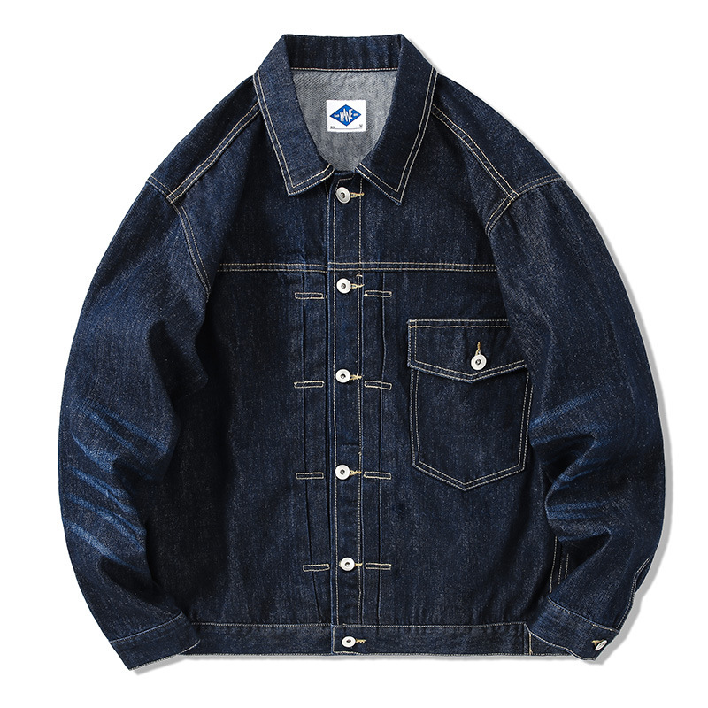 Tide Brand Dark Blue Denim Jac - Streetwear Brand For Men review and price